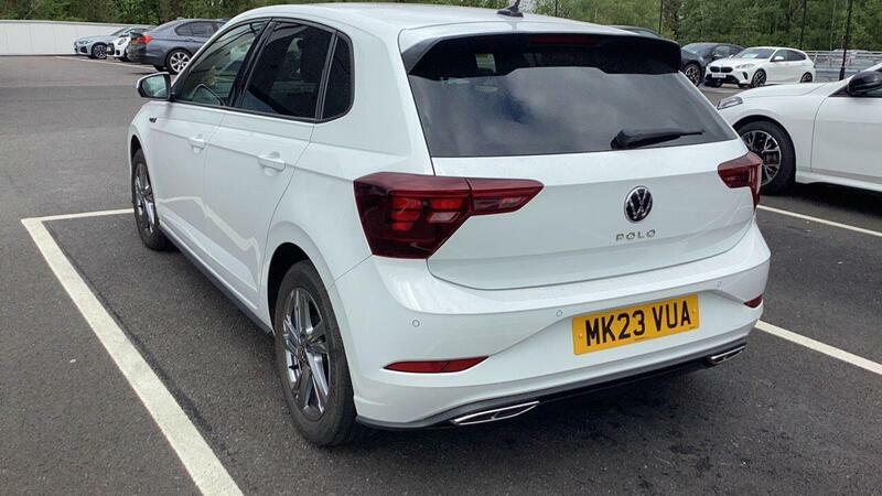 Volkswagen Polo 1.0 Tsi R-line Euro 6 Ss White #2
