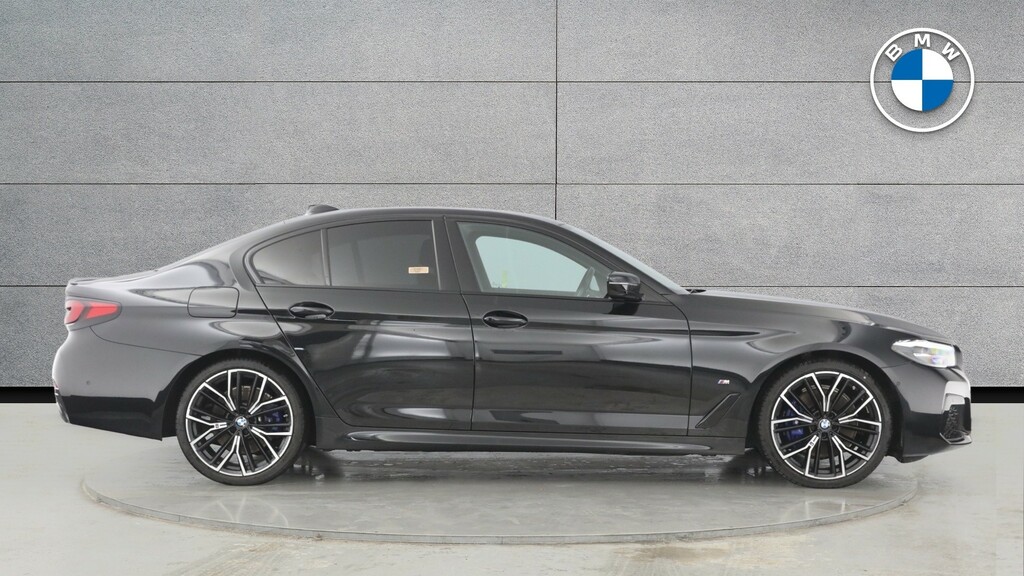 BMW 5 Series 2.0 520I Mht M Sport Steptronic Euro 6 Ss Black #3