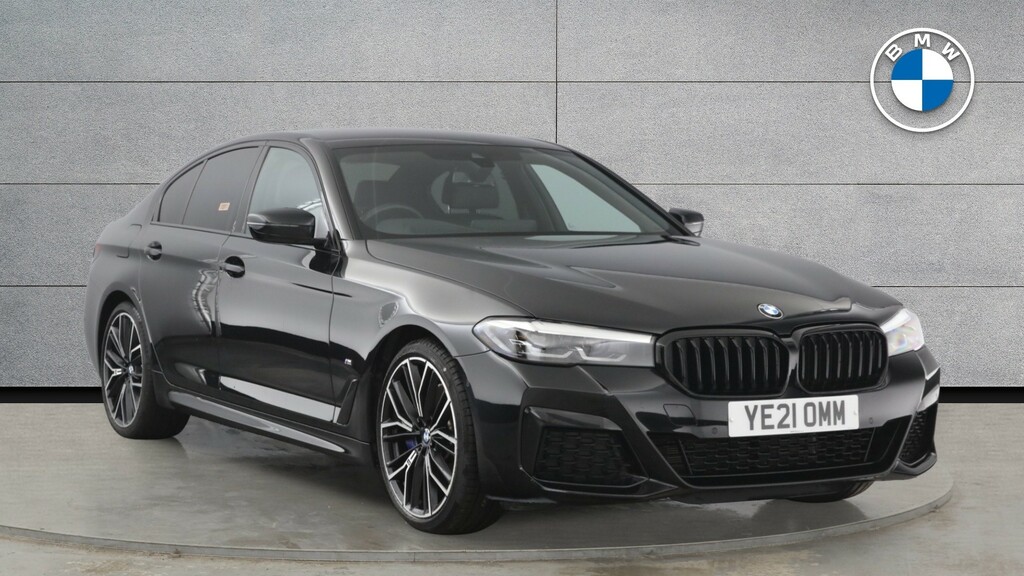 BMW 5 Series 2.0 520I Mht M Sport Steptronic Euro 6 Ss Black