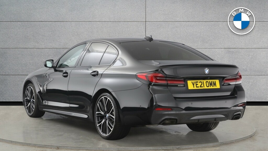 BMW 5 Series 2.0 520I Mht M Sport Steptronic Euro 6 Ss Black #2