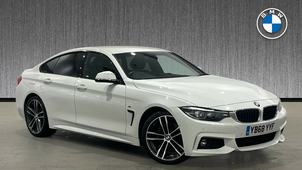 BMW 4 Series Gran Coupe 2.0 420D M Sport Euro 6 Ss White