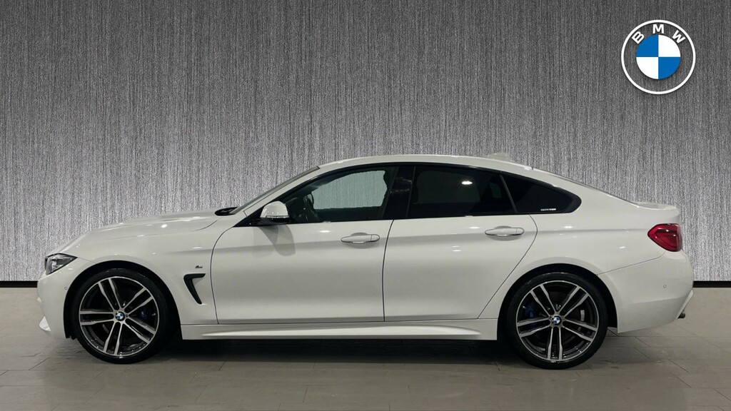 BMW 4 Series Gran Coupe 2.0 420D M Sport Euro 6 Ss White #3