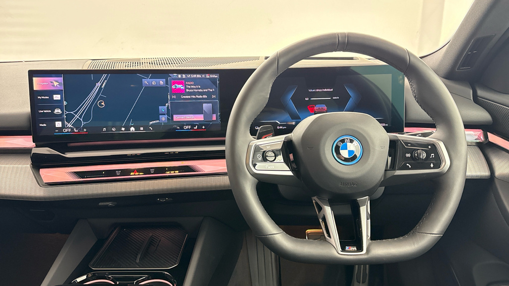 BMW i5 40 83.9Kwh M Sport Edrive 11Kw Charger Red #5