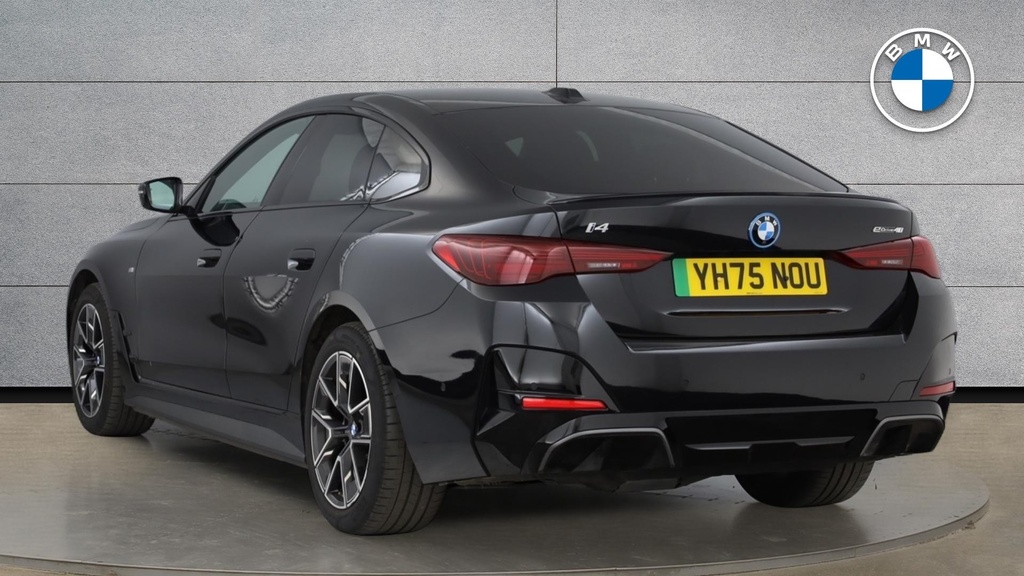 BMW i4 40 83.9Kwh M Sport Gran Coupe Edrive Black #2