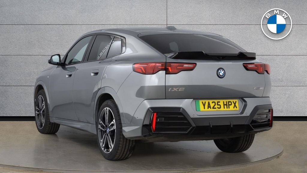 BMW iX2 20 66.5Kwh M Sport Edrive 11Kw Charger Grey #2