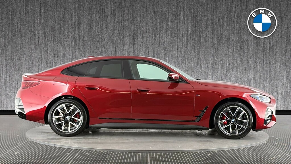 BMW i4 35 70.2Kwh M Sport Gran Coupe Edrive Red #3