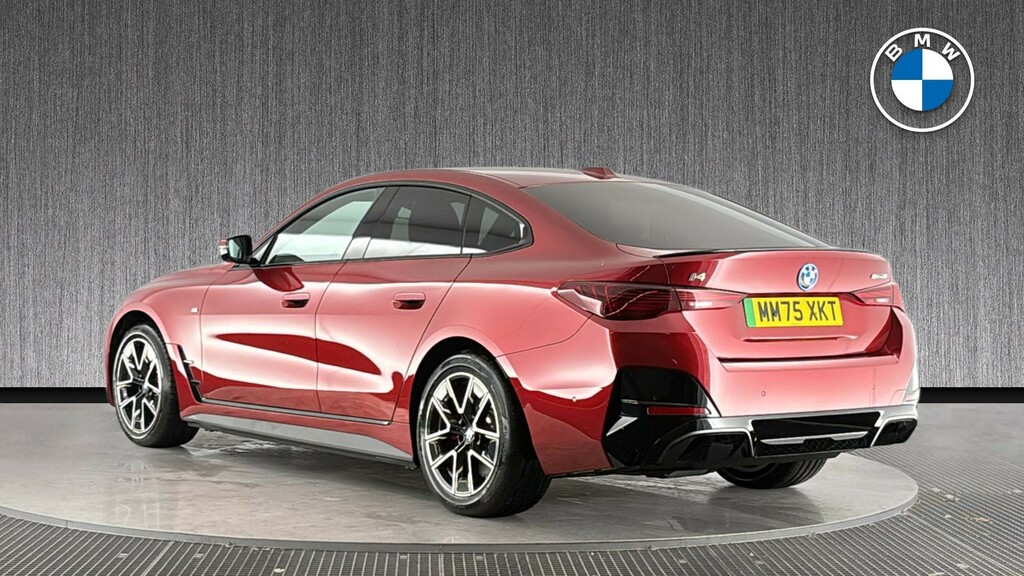 BMW i4 35 70.2Kwh M Sport Gran Coupe Edrive Red #2