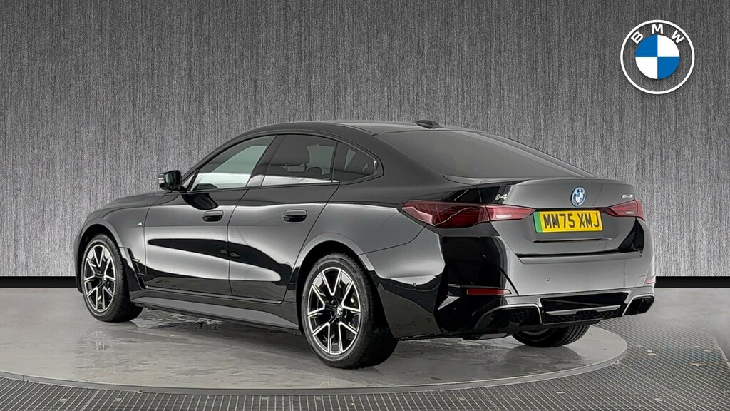BMW i4 35 70.2Kwh M Sport Gran Coupe Edrive Black #2