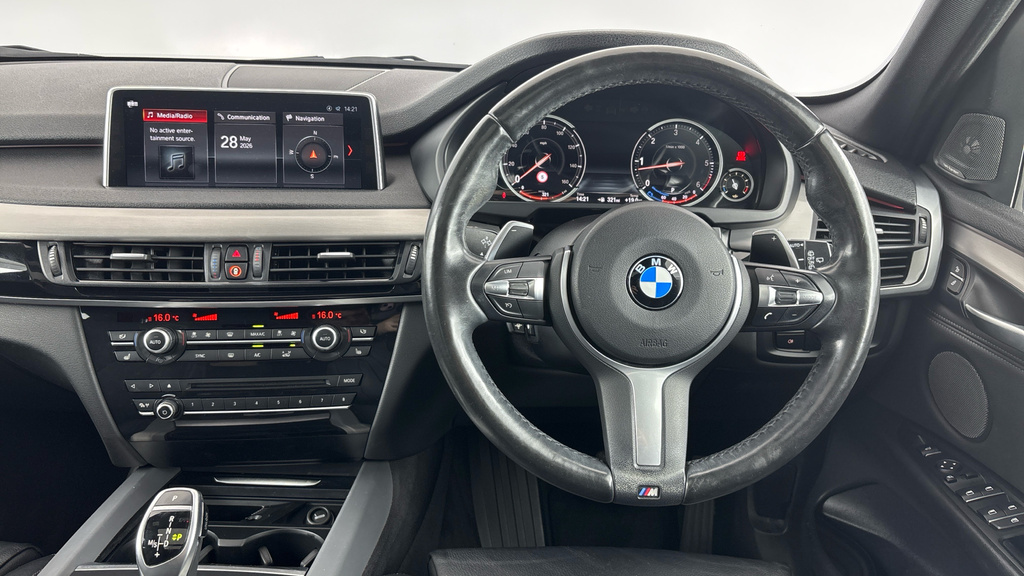 BMW X5 3.0 40D M Sport Xdrive Euro 6 Ss Black #5