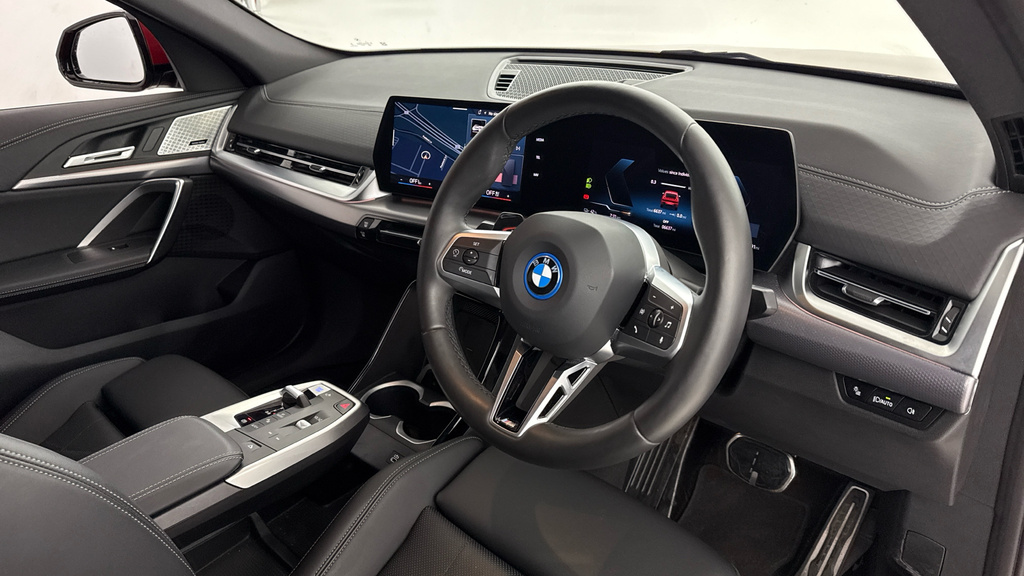 BMW iX2 20 66.5Kwh M Sport Edrive 11Kw Charger Red #6