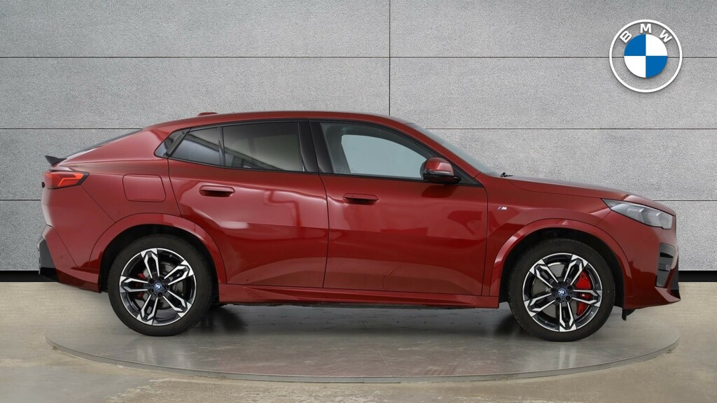 BMW iX2 20 66.5Kwh M Sport Edrive 11Kw Charger Red #3
