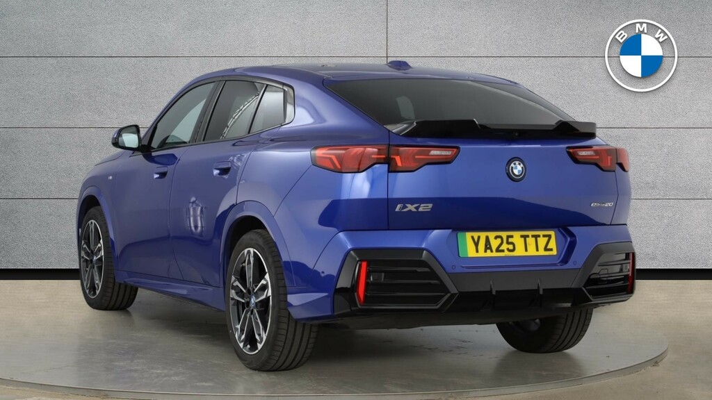 BMW iX2 20 66.5Kwh M Sport Edrive 11Kw Charger Blue #2