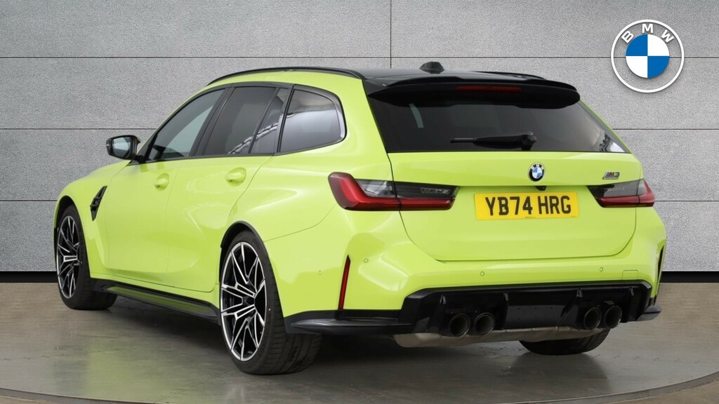 BMW M3 3.0 Biturbo Competition Touring Steptronic M Xdriv Yellow #2