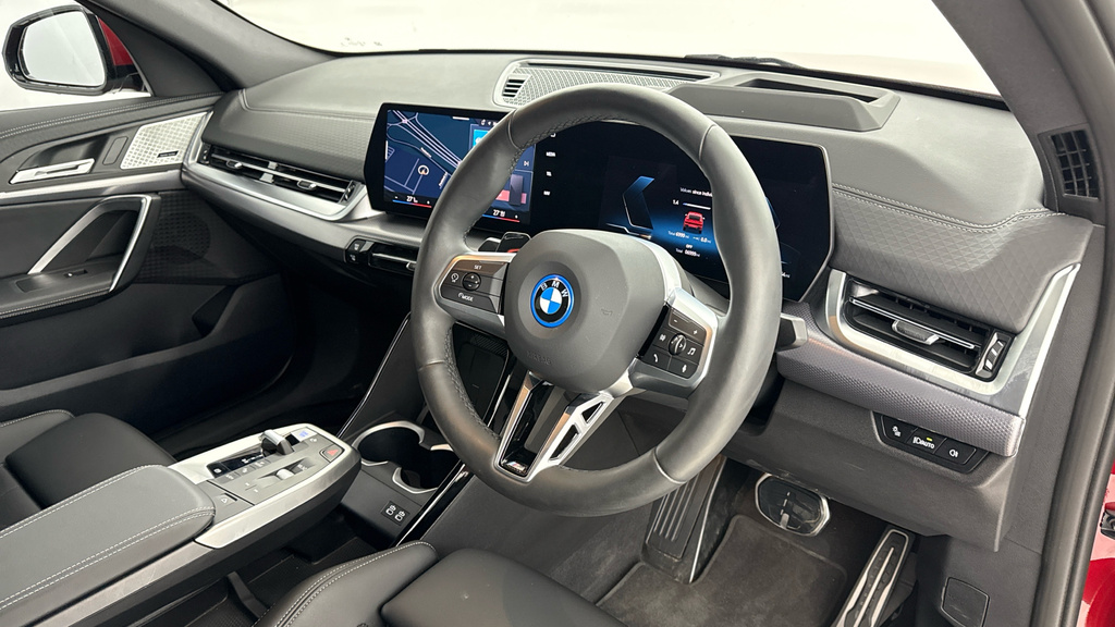 BMW iX2 30 66.5Kwh M Sport Xdrive 11Kw Charger Red #6