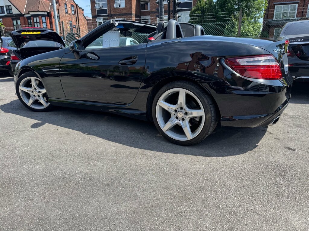 Mercedes-Benz SLK 2.1 Slk250d Amg Sport Convertible G-tro Black #2
