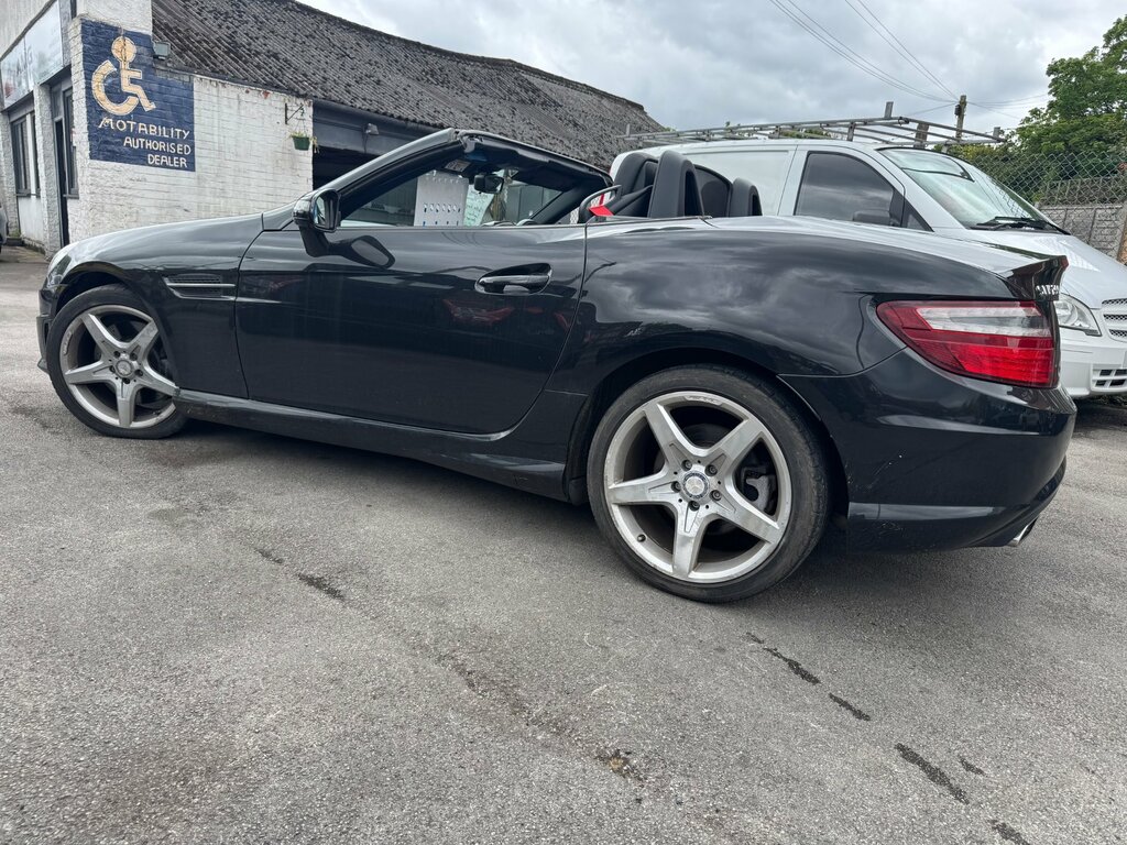 Mercedes-Benz SLK 2.1 Slk250 Cdi Amg Sport Convertible G-tron LS14NTE Black #3