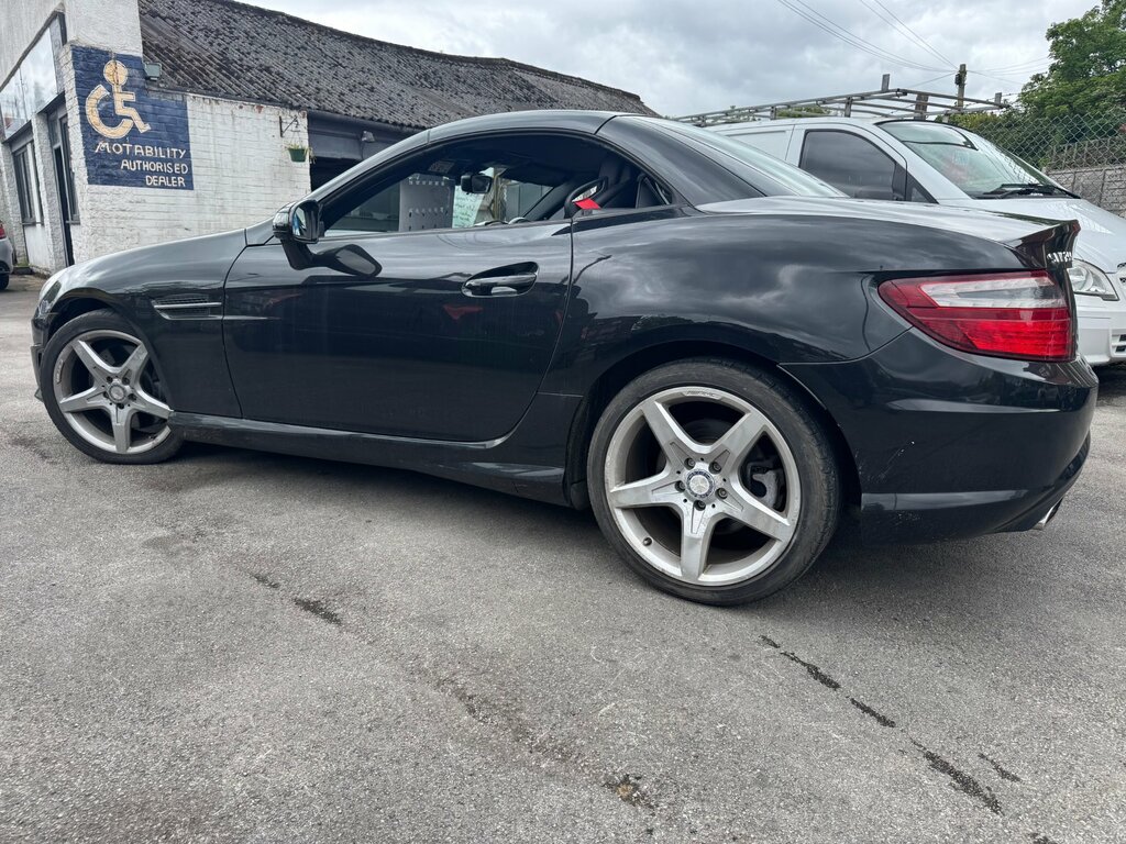 Mercedes-Benz SLK 2.1 Slk250 Cdi Amg Sport Convertible G-tron LS14NTE Black #4