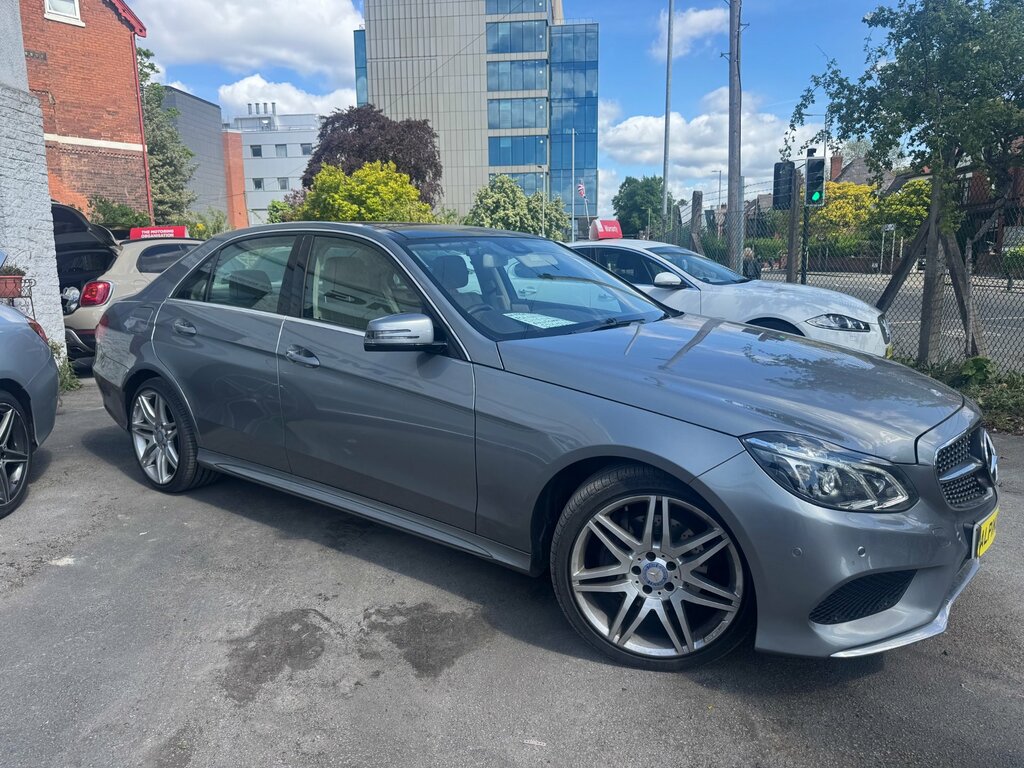 Mercedes-Benz E Class Hybrid E300dh Bluetec Amg Sport 2.1 Silver
