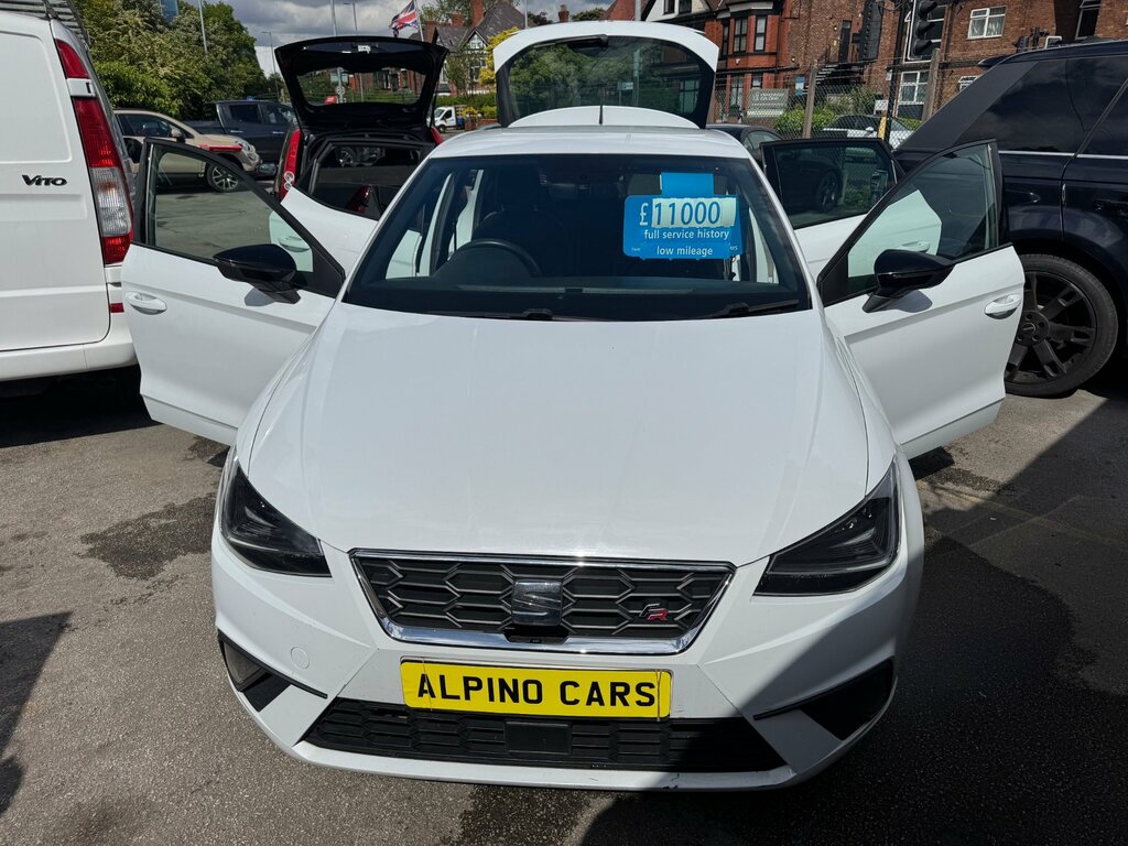 Seat Ibiza 1.0 Tsi Fr Sport Hatchback Dsg Euro 6 LC69OZB White #3
