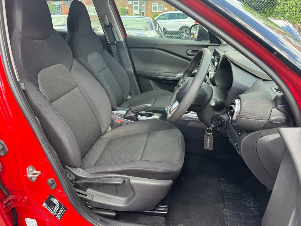 Nissan Juke 1.0 Dig-t Visia Suv Euro 6 Ss BF22FKT Red #3