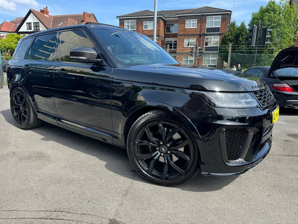 Land Rover Range Rover Sport 5.0 P575 V8 Svr Carbon Edition Suv Black