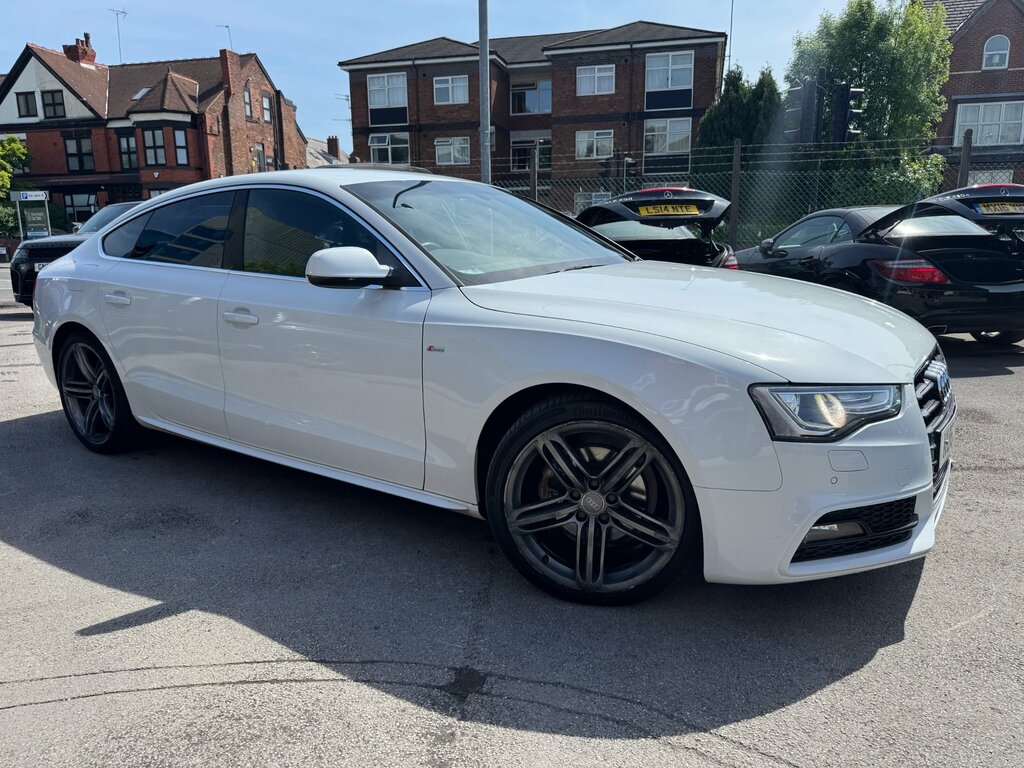 Audi A5 2.0 Tdi S Line Sportback Euro 5 White