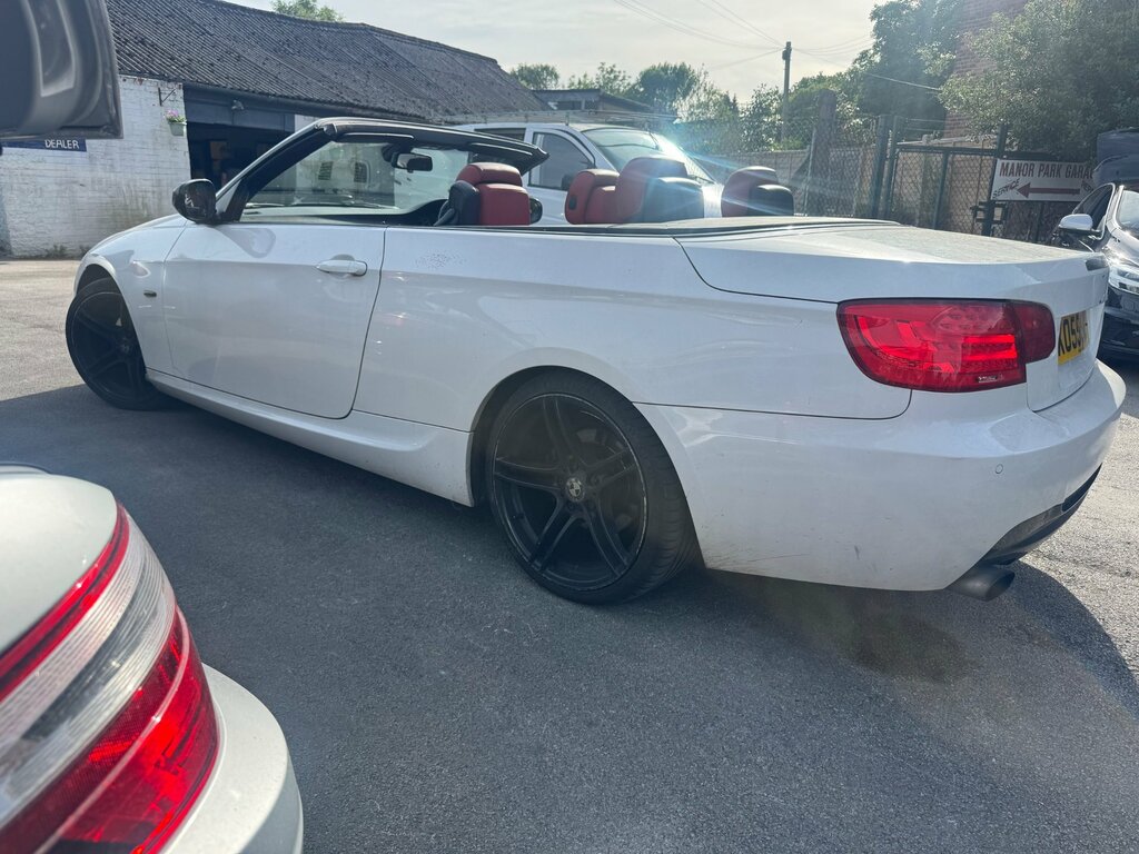 BMW 3 Series 2.0 320I M Sport Convertible Eur White #2