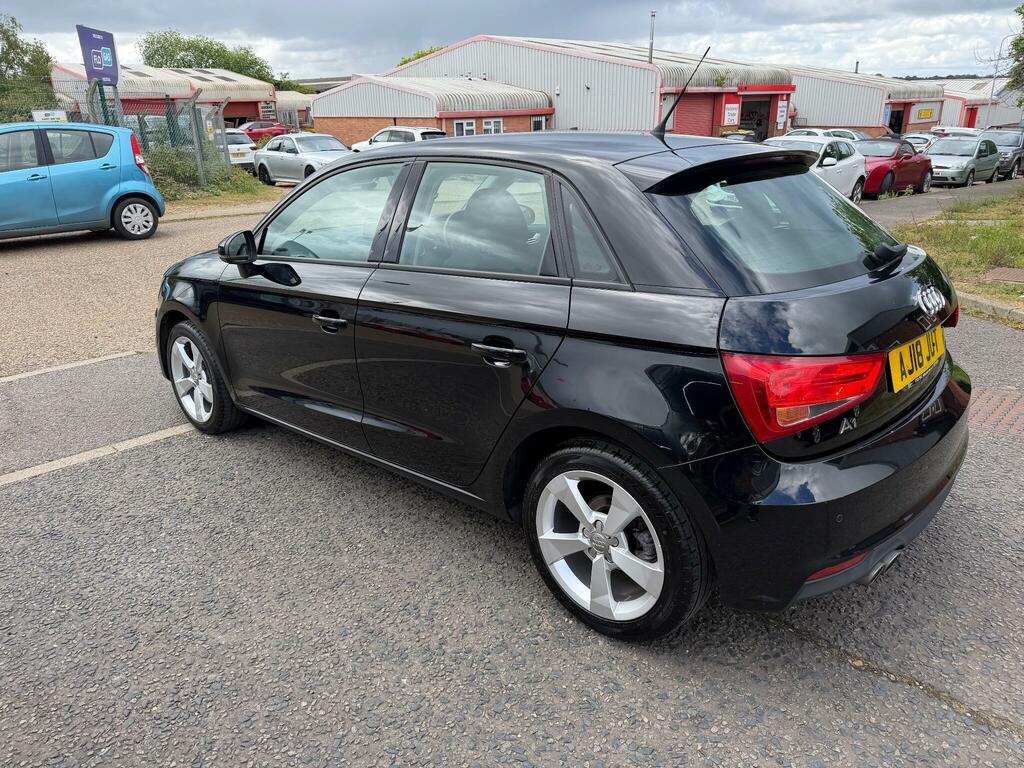 Audi A1 1.4 Tfsi Sport Sportback Euro 6 Ss Nav AJ18JUT Black #4