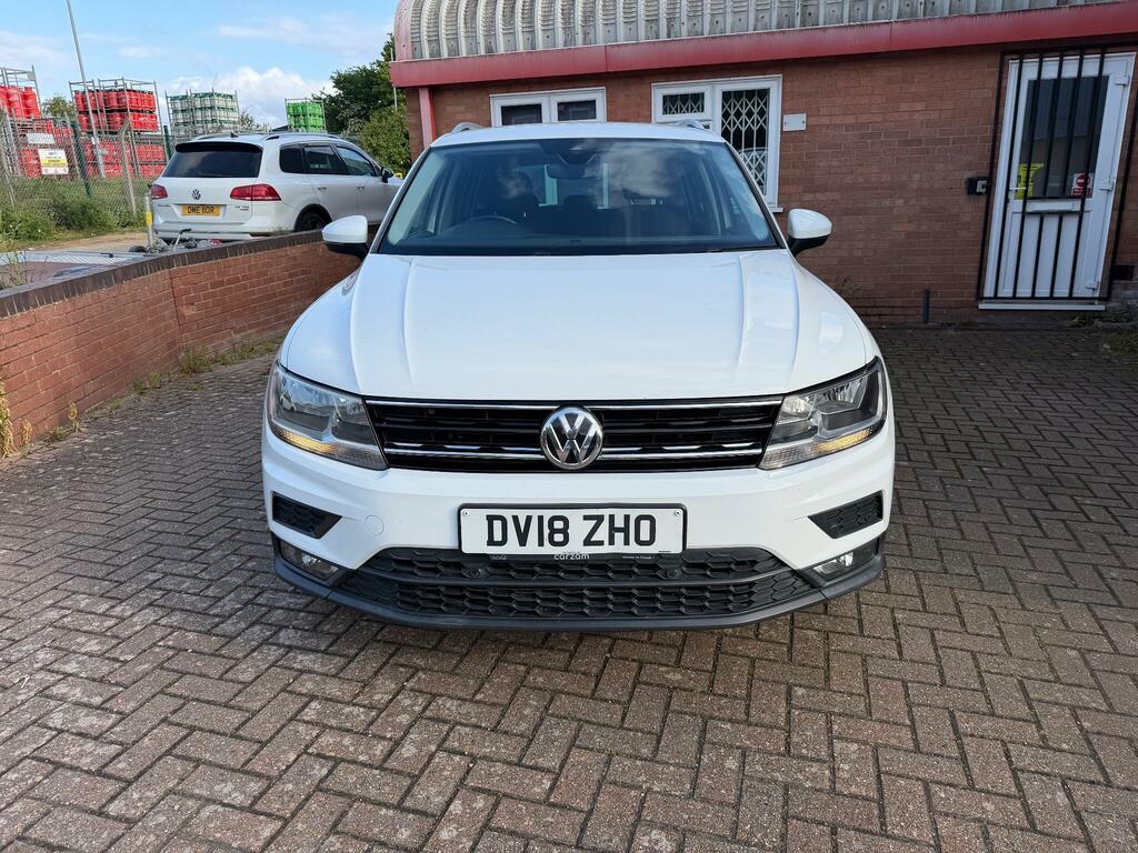 Volkswagen Tiguan 2.0 Tdi Se Navigation Dsg Euro 6 Ss DV18ZHO White #2