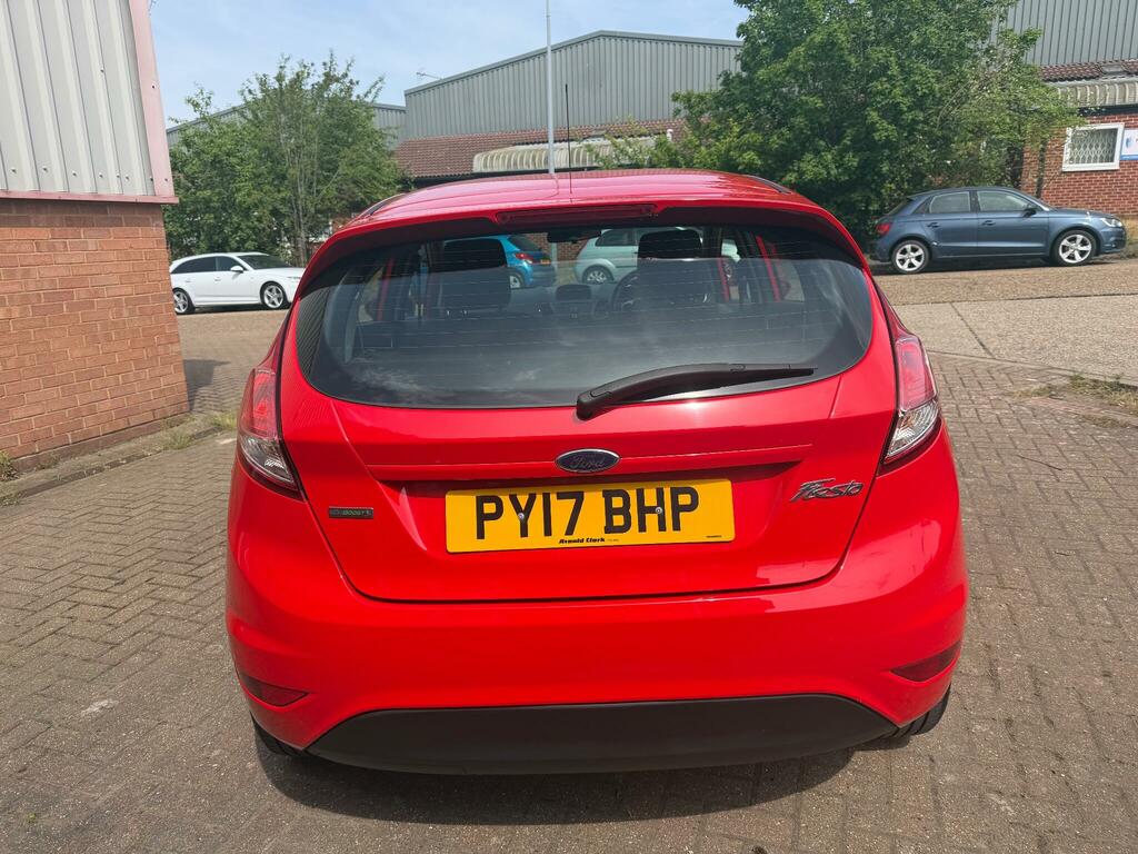 Ford Fiesta 1.0T Ecoboost Zetec Euro 6 Ss PY17BHP Red #5