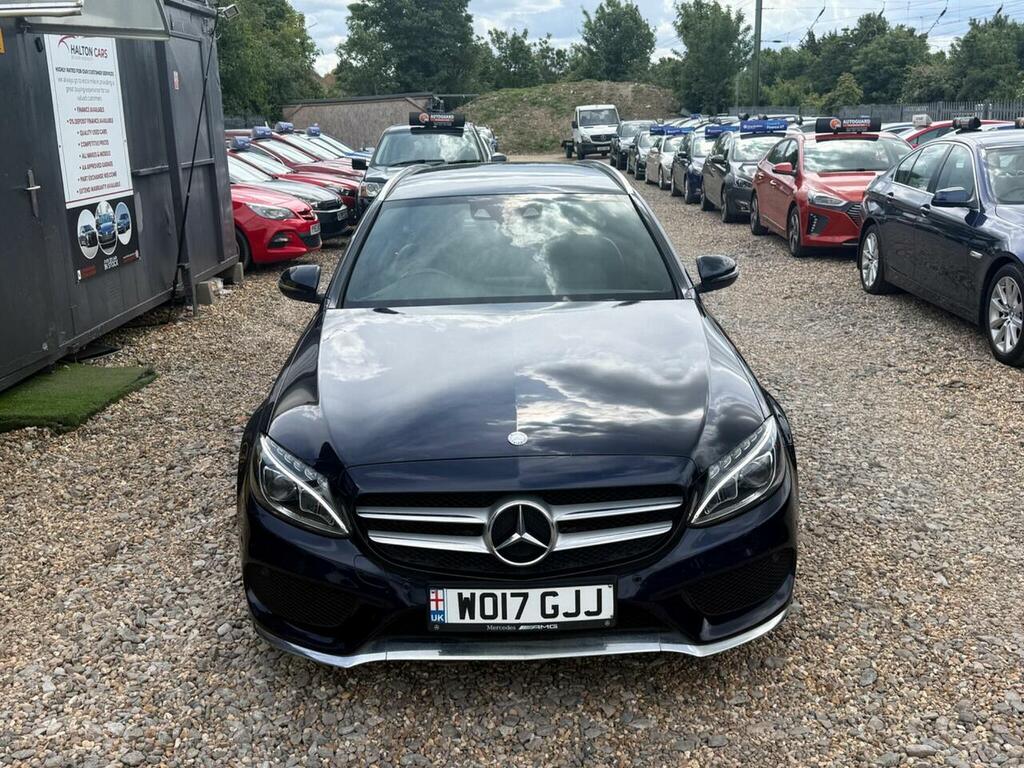 Mercedes-Benz C Class 2.1 C220d Amg Line G-tronic Euro 6 Ss WO17GJJ Blue #5