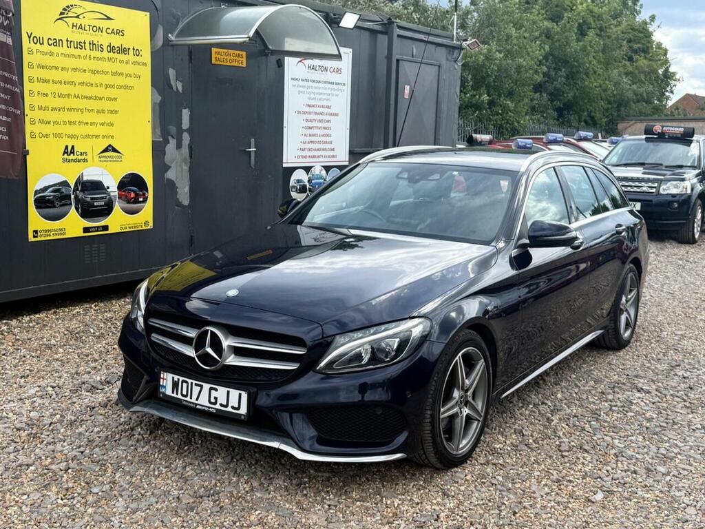 Mercedes-Benz C Class 2.1 C220d Amg Line G-tronic Euro 6 Ss WO17GJJ Blue #2