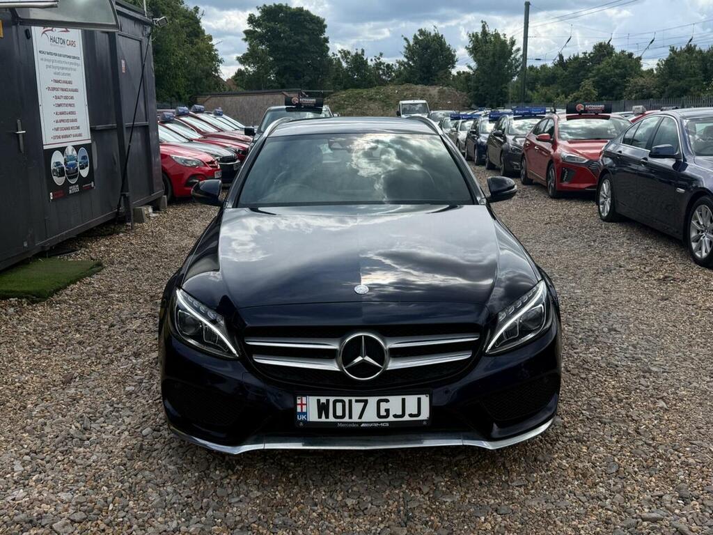 Mercedes-Benz C Class 2.1 C220d Amg Line G-tronic Euro 6 Ss WO17GJJ Blue #6