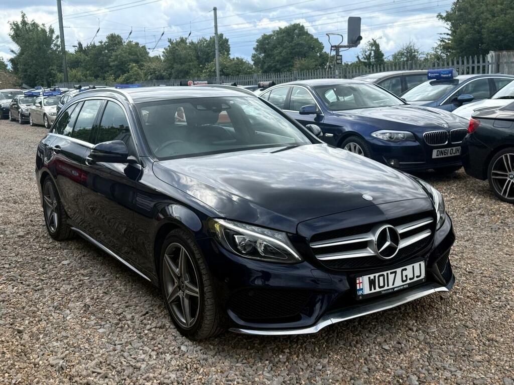 Mercedes-Benz C Class 2.1 C220d Amg Line G-tronic Euro 6 Ss WO17GJJ Blue #4