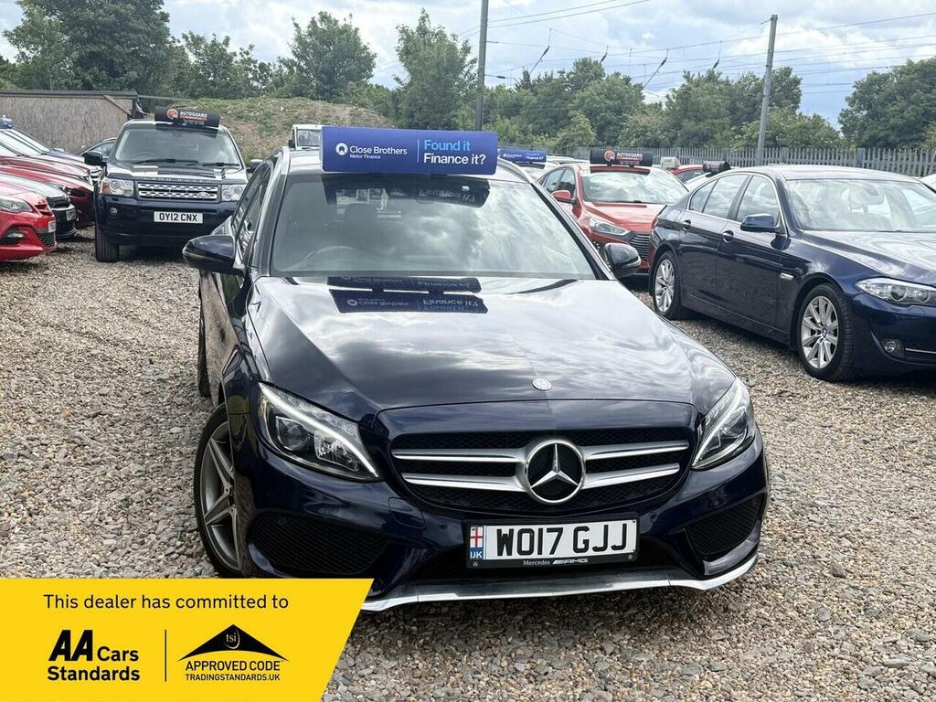 Mercedes-Benz C Class 2.1 C220d Amg Line G-tronic Euro 6 Ss Blue