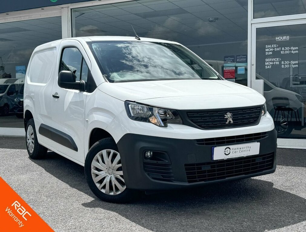 Peugeot Partner 1.5L Professional Premium White