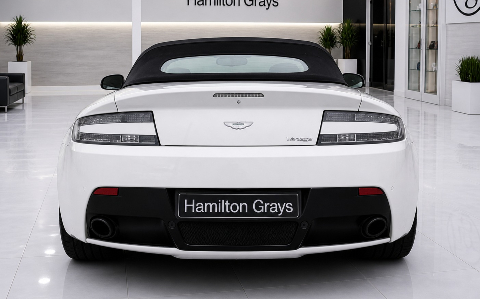 Aston Martin Vantage Petrol  White #3