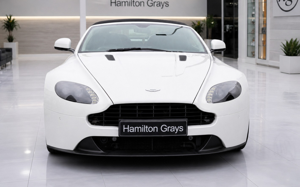 Aston Martin Vantage Petrol  White #2