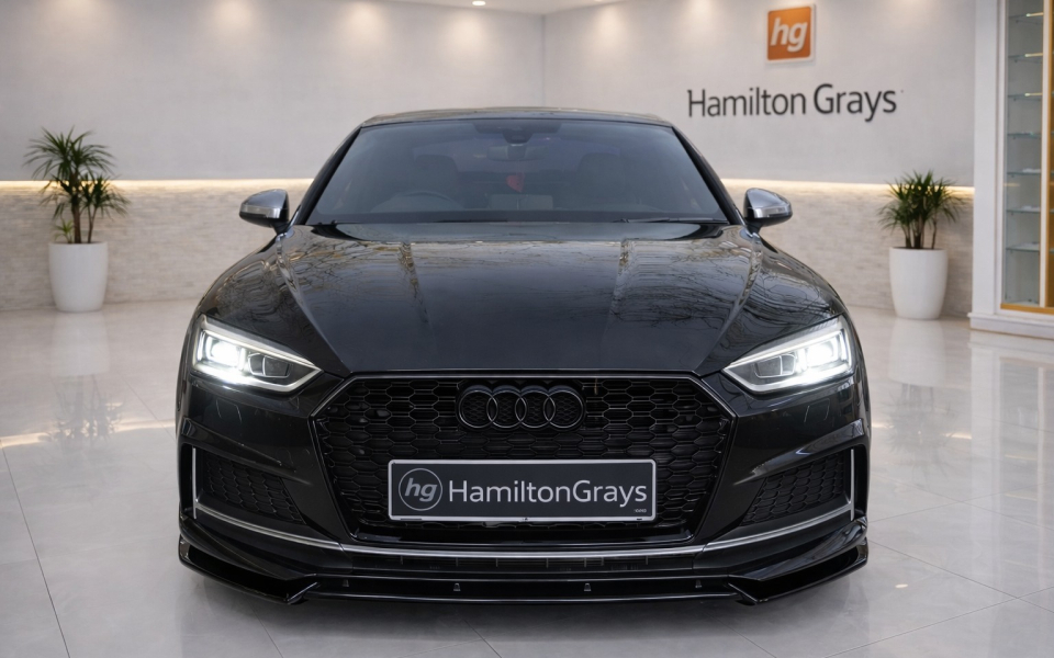 Audi S5 Petrol Black #4