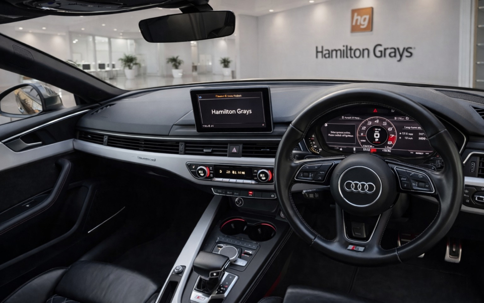 Audi S5 Petrol Black #3
