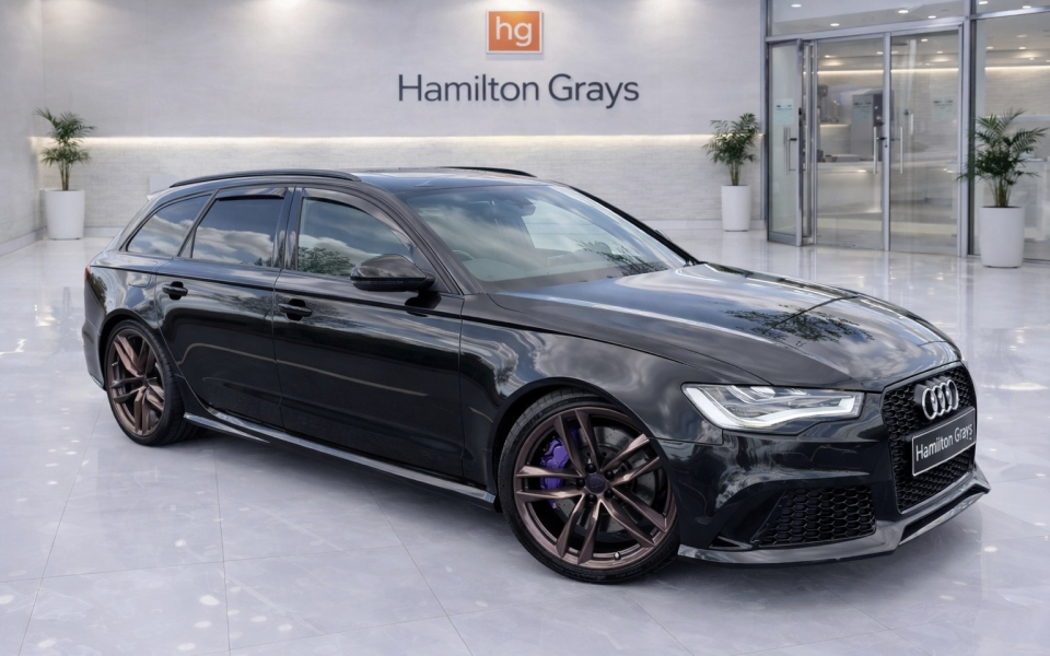 Audi RS6 Avant Petrol Black