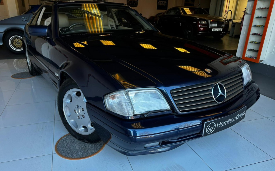 Mercedes-Benz SL Class Petrol Blue #6