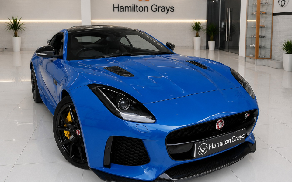 Jaguar F-Type Petrol Blue