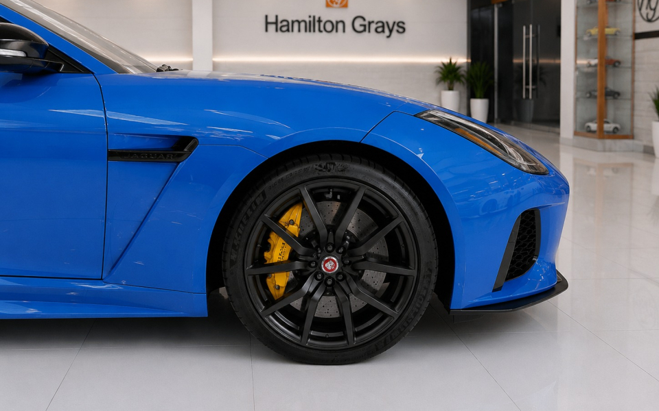 Jaguar F-Type Petrol Blue #5