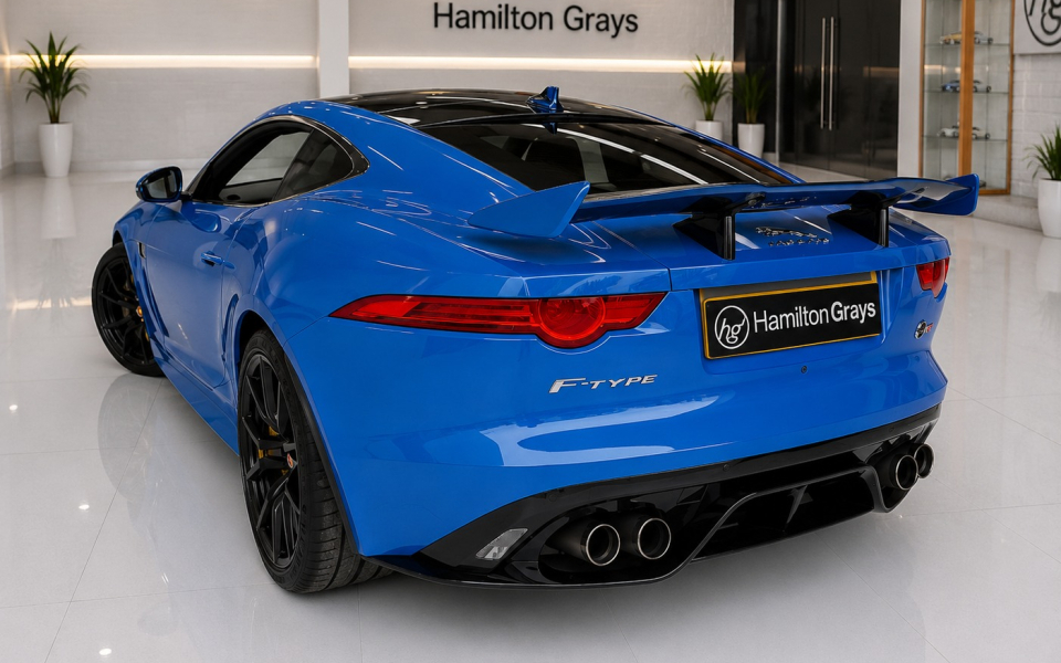 Jaguar F-Type Petrol Blue #2