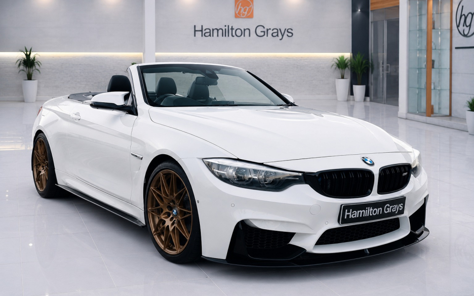 BMW M4 Petrol White #4