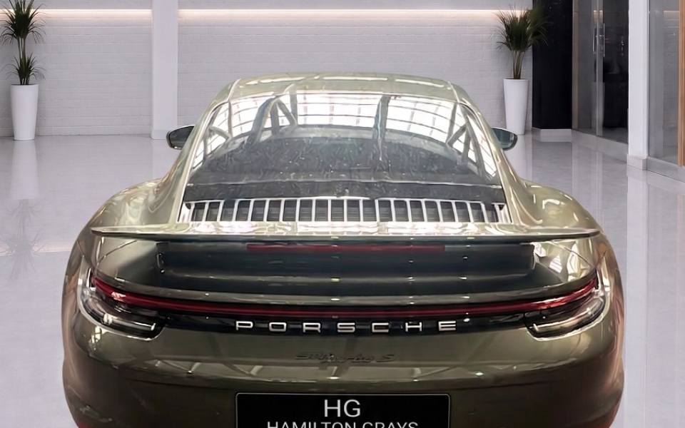 Porsche 911 Petrol Green #4