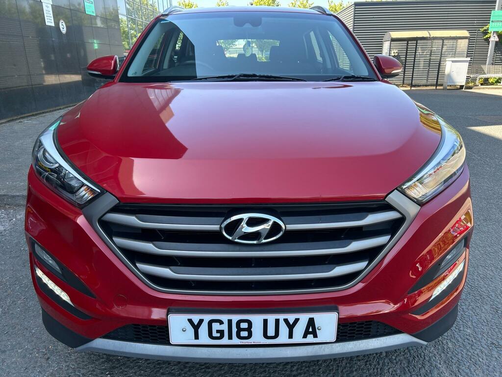 Hyundai Tucson 1.6 Gdi Blue Drive Se Nav Euro 6 Ss YG18UYA Red #6
