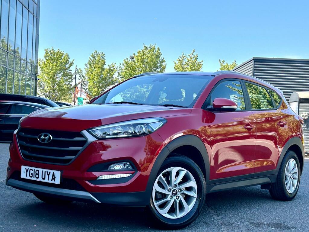 Hyundai Tucson 1.6 Gdi Blue Drive Se Nav Euro 6 Ss YG18UYA Red #3