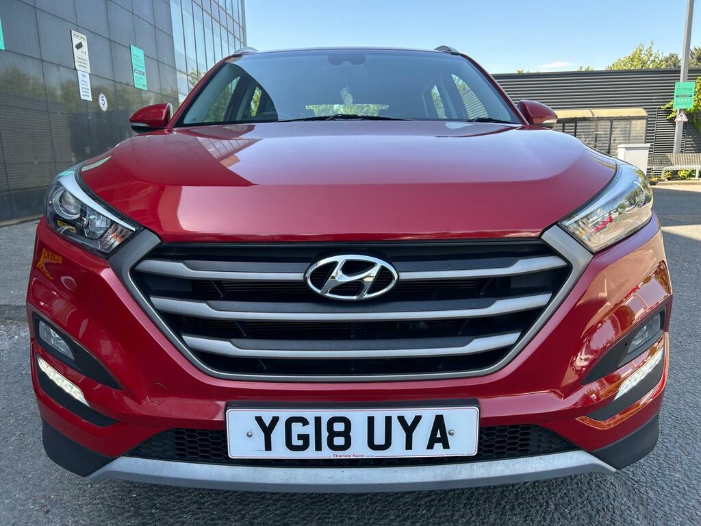 Hyundai Tucson 1.6 Gdi Blue Drive Se Nav Euro 6 Ss YG18UYA Red #5